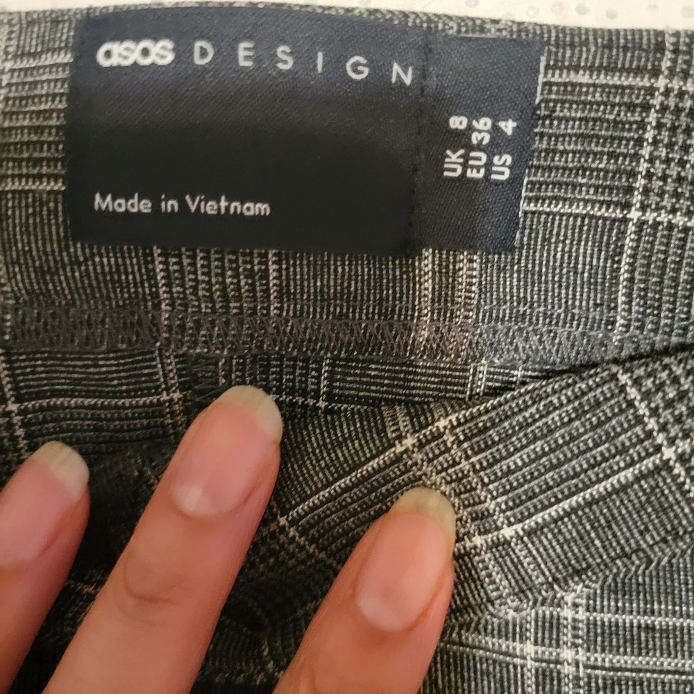 Asos Preppy‎ Plaid Women's Skirt NWT Academia Minimalist Girly